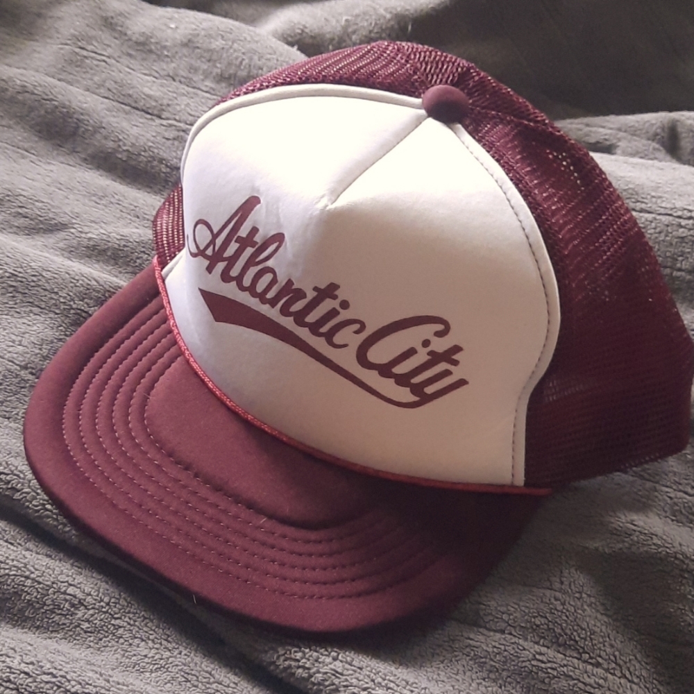 Vintage Atlantic City trucker hat